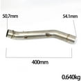 thumbnail image 2 of 51mm Exhaust Motorcycle Exhaust Pipe Exhaust System Modify For Kawasaki Z800 Motorcycle Accessories, 2 of 6