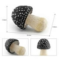 thumbnail image 5 of YAOMOBB Mushroom Ornament Colorful Mushroom Figure for Miniature Garden Decor, 5 of 5