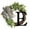 E, variant on Teissuly New Door Sign for Front Door Porch Decor with Eucalyptus Leaves - Wreath Sign Hanging for Lovers Christmas Decoration Housewarming Gift