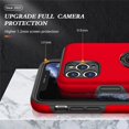 thumbnail image 4 of SZMLOGB Phone Case for iphone 11 Pro Max(6.5") with Ring Holder Shock Resistant Scratch Resistant PC Silicone Heavy Duty Protective Case-red, 4 of 6