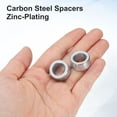 thumbnail image 4 of 5 Packs Galvanized Steel Spacers, 1/2" Bore x 3/4" OD x 3/8" Length, 4 of 6