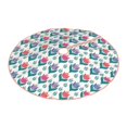 thumbnail image 2 of Bingfone Christmas Tree Skirt Mat Christmas Decoration Interior 30" -Tulips Flowers, 2 of 6