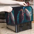 thumbnail image 7 of Sikiie Abstract Botanical Heart Toaster Covers 2 Slice Dustproof Toaster Cover Bread Machine Cover, Dustproof Cover - 11.4" x 7.5" x 7.9", 7 of 7