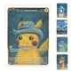 thumbnail image 4 of New Van Gogh Museum English Metal Card Anime Pikachu Charizard Mewtwo Shiny Letters Game Collection Card Kids Toy Gifts, 4 of 5