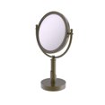 thumbnail image 1 of Allied Brass SH-4/2X Soho Collection 8 Inch Vanity Top 2X Magnification Make-Up Mirror, Antique Brass, 1 of 3