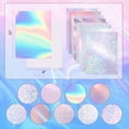 thumbnail image 4 of 27 Hojas de Cartulina Holográfica, Papel de Espejo Brillante con Purpurina Metálica de 8 X 12 Pulgadas, 250 G/M²/92 Lb para Artes y Manualidades, 4 of 5
