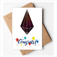 thumbnail image 1 of Crystal Star Universe Sky Fantasy Wedding Cards Congratulations Greeting Envelopes, 1 of 3