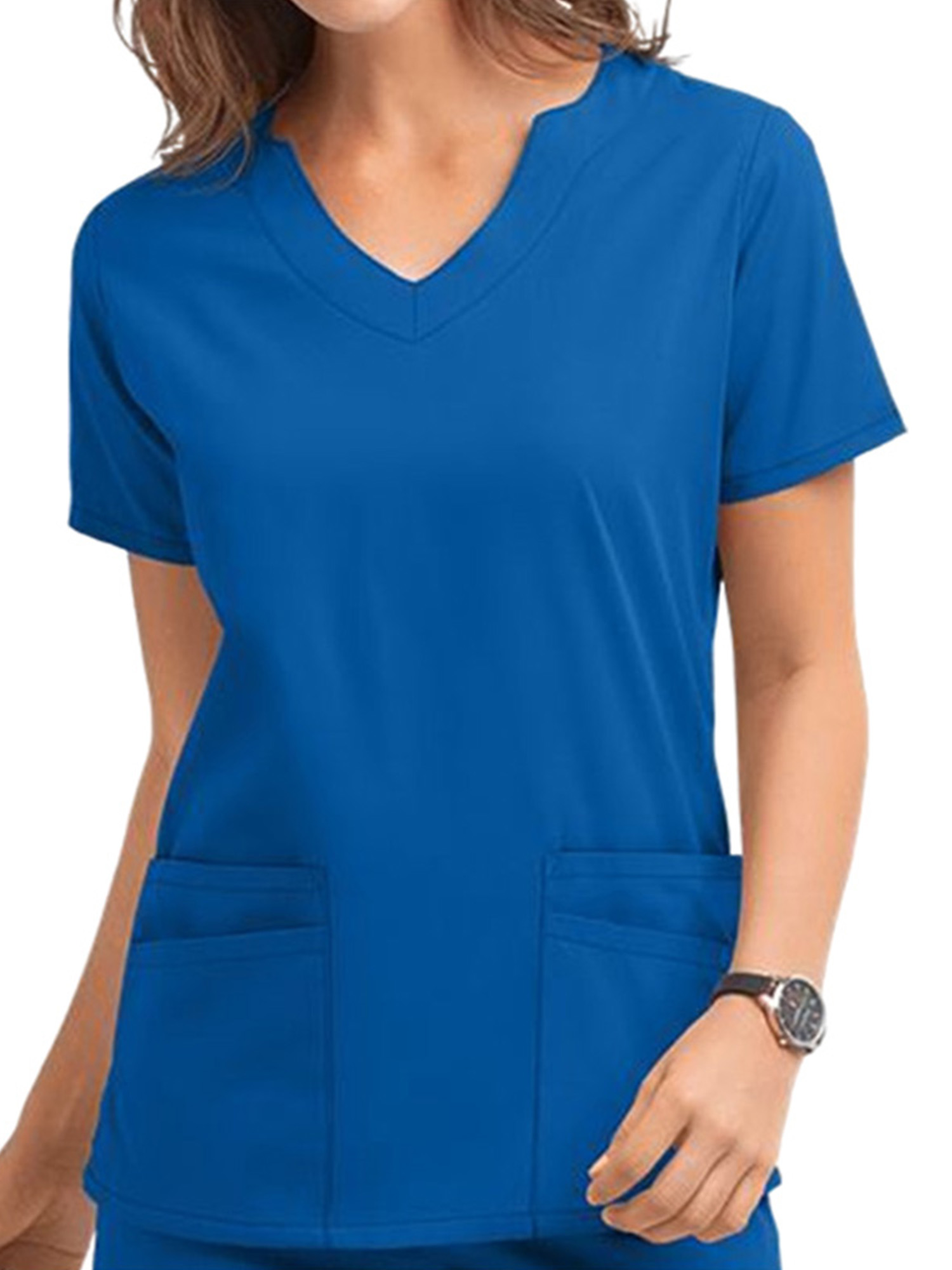 Scrub Tops Casual Plus Size Short Sleeve V Neck Cute Shirts Animal Print Scrubs Nurse Uniforms Tees Soft Working Tops