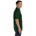 thumbnail image 2 of Anvil 6002 Ringspun Cotton Pique Sport Shirt, 2X, FOREST GREEN, 2 of 3