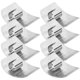 thumbnail image 1 of OUNONA 8Ud Protector De Dedos Reutilizable De Acero Inoxidable Para Cortar Verduras Utensilio Cocina, 1 of 8