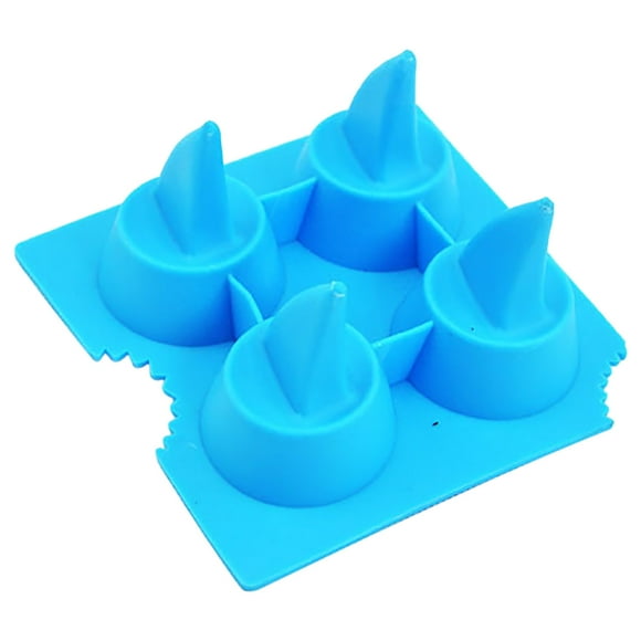 Lksixu Molds Sharks Ice Tray Fin Ice Tray Creative Fish Tail Ice Box Ice Ice Mak Kitchen Gadgets