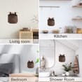 thumbnail image 5 of Laklulu Estantes de almacenamiento multifunción para dormitorio, armario de pared, bolsa de almacenamiento para colgar en la pared, 5 of 5