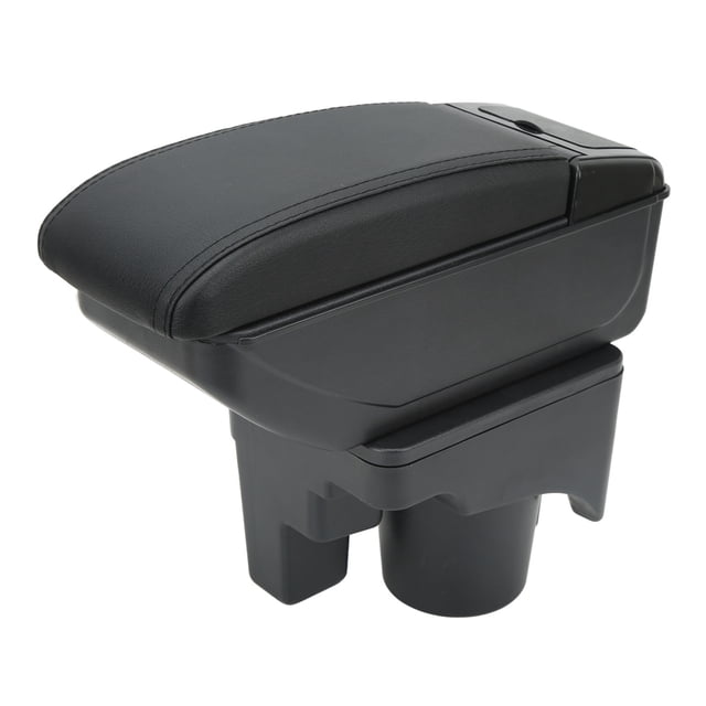Center Console Storage Box, Perfect Fit Double Layer Car Armrest Box Easy Installation Wear Resistant For Car