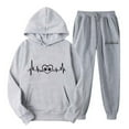 thumbnail image 1 of Puntoco, moda para mujer, abrigo informal deportivo con estampado, pantalones largos, suéter con capucha, tops, conjunto de pantalones, conjunto con capucha de manga larga, liquidación Puntoco Puntoco-3468, 1 of 2
