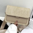 thumbnail image 4 of PENGXIANG Sac à Main Carré Mode en Paille pour Femmes pour Voyage Quotidien, 4 of 10