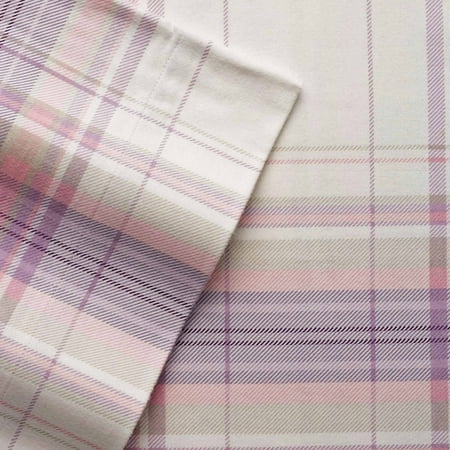 Twin Flannel Sheet Set - 100% Cotton Deep Pocket Heavyweight Flannel