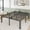 Full 18 Inch, variant on 18 Inch Twin Size Bed Frame, Sturdiness Metal Twin Platform Bed Frame with Storage, No Box Spring Needed, Noiseless, Ease of Assembly