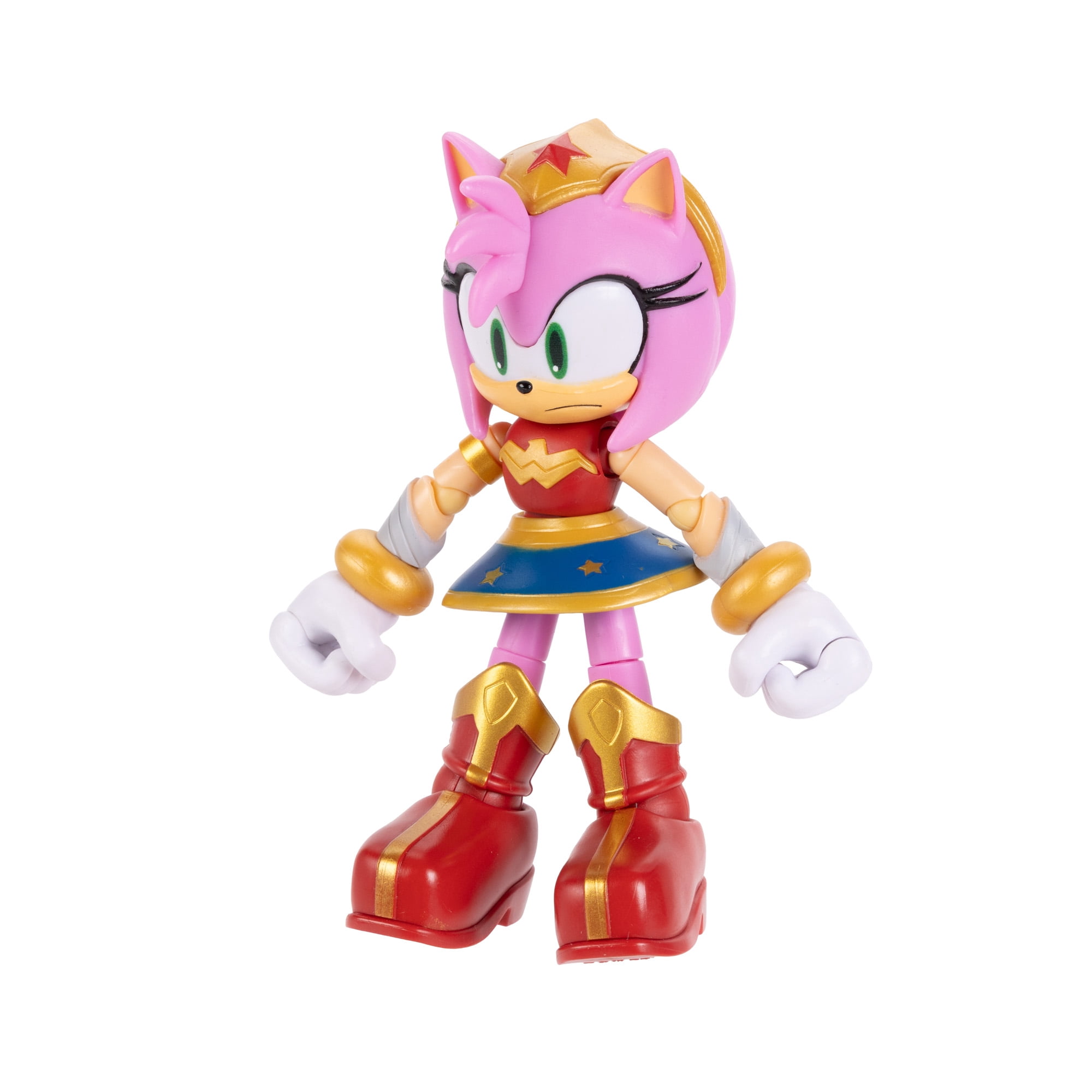 Sonic X DC Amy As Wonder Woman 5 inch Action Figure