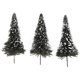 thumbnail image 4 of 10x Árbol Modelo Tren Paisaje Decor Nieve Cubre Festival 12cm, 4 of 9