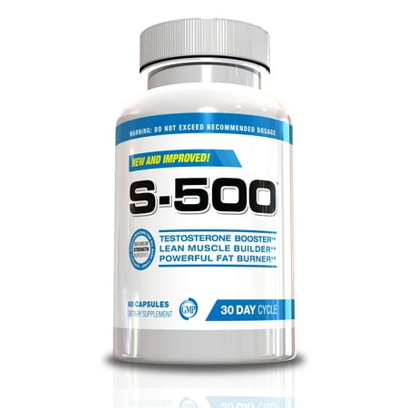 S-500, Testosterone Booster and Weight Loss Supplement for