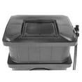 thumbnail image 6 of FCMP Outdoor 45 Gal Wood Grain Rain Water Catcher Barrel, Gray (2 Pack), 6 of 6