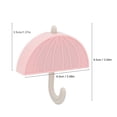 thumbnail image 3 of Nomeni Command Hooks Clearance, Creative Small Umbrella Magnet Hook Seamless Door Kitchen Room Wall Magnetic Holder Cute Necklace Key Wall Hanging Hook Apartment Essentials Pink, 3 of 9