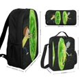 thumbnail image 2 of Rick and Morty Season Backpack Brain Box System Cognitive Bookbag with Nutrient Lunch Organizer, 2 of 5