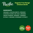 thumbnail image 6 of Pacific Foods Organic Free Range Chicken Broth, 32 oz Carton, 6 of 12