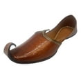 thumbnail image 1 of Punjabi Jutti For Men Designer Flat Sandals Slip on For Men Wedding Shoes For Men US 11.5/ EURO 45.5, 1 of 5