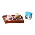 thumbnail image 1 of Bandeja en miniatura Baoblaze Vajilla de simulación de juguetes, 1 of 5