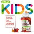 thumbnail image 5 of VITEEY Kids Multivitamin, Daily Vitamins for Kids Immune Support, Fruit Flavor, 120 Ct, 5 of 7