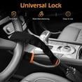 thumbnail image 2 of Steering Wheel Lock, Steering Lock, Car Steering Wheel Locks With 2 Keys, Heavy Duty Universal Car Lock Anti-theft Device For Car Trucks Suv Van, 2 of 4