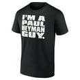 thumbnail image 2 of Men's Black Paul Heyman I'm A Paul Heyman Guy T-Shirt, 2 of 4