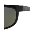 thumbnail image 7 of Ray-Ban Unisex Size 62 Rectangular Predator 2 Sunglasses with Case, Black/Dark Gray, 7 of 7