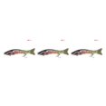 thumbnail image 3 of Eigraketly Bait Lure Crankbait Pesca Multi-seccional Hundimiento Swimbait con Garra Barb Hook, D8K-11 Type1 NO1 Eigraketly CBP141565, 3 of 6