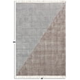 thumbnail image 3 of Casavani Living room kilim Yoga garden mat, Brown 2.6x4 feet, 3 of 6