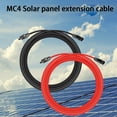 thumbnail image 2 of Langgg Solar Panel Cable Waterproof Adapter For Generator Connection 2 Pairs Of Solar Flat Cables 1 meter, 2 of 6