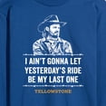 thumbnail image 3 of Yellowstone - Kayce Yesterdays Ride - Men's Long Sleeve T-Shirt, 3 of 6