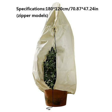 Outdoor Garden Plant Protective Bag Winter Plant Protector Frostproof Bag Nonwoven Plant Cover Tree (Best Trees To Plant In Winter)