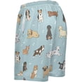 thumbnail image 5 of GZHJMY Dog Pajama Pants Short for Men, Lounge Pants Lightweight Men Pajama Bottoms with Drawstring Pockets, Christmas New Year Birthday Gifts, Large, 5 of 7