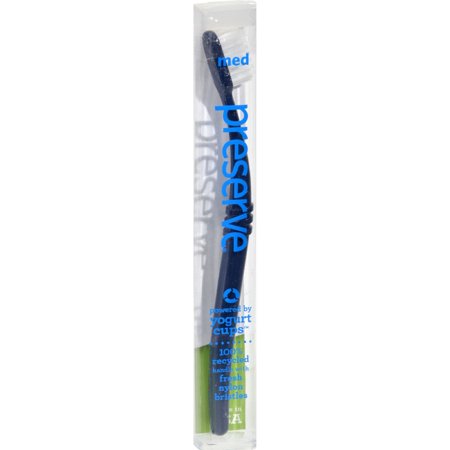 Preserve Medium Toothbrush - 6 Pack - Assorted Colors