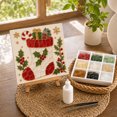 thumbnail image 2 of Christmas Sea Glass Mosaic Art Kit, DIY Sea Glass Art Kits for Adults, Multiple Designs Handmade Mosaic Art Kits for Tabletop, Home, 2 of 6