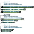 thumbnail image 3 of Buckle-Down Pet Collar, Dog Collar Plastic Buckle, Golf Course Balls Holes Blues Greens, 13 to 17 Inches 1.5 Inch Wide, 3 of 8