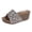 Beige, variant on Wedge Platform Sandals for Women Leopard Print Open Toe Fashion Casual Summer Beach Slippers