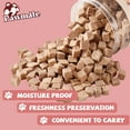 thumbnail image 5 of (3 pack) PAWMATE Freeze Dried Duck Treats for Dogs & Cats, Healthy Single Ingredient, High Protein Snacks for Training, 10.23oz, 5 of 11