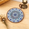 thumbnail image 4 of Vintage insulation pad heat-resistants sand pot antis scalding pad enamel pot pad ceramic dining table plates pad, 4 of 5