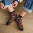 thumbnail image 3 of Pofeuu Tomatoes1 Print 30cm Socks, Adult Running Hiking Socks for Youth and Adult, 3 of 7