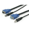 StarTech SVUSB2N1_6 StarTech.com 6 ft 2-in-1 USB KVM Cable - for KVM Switch - 6 ft - 1 Pack