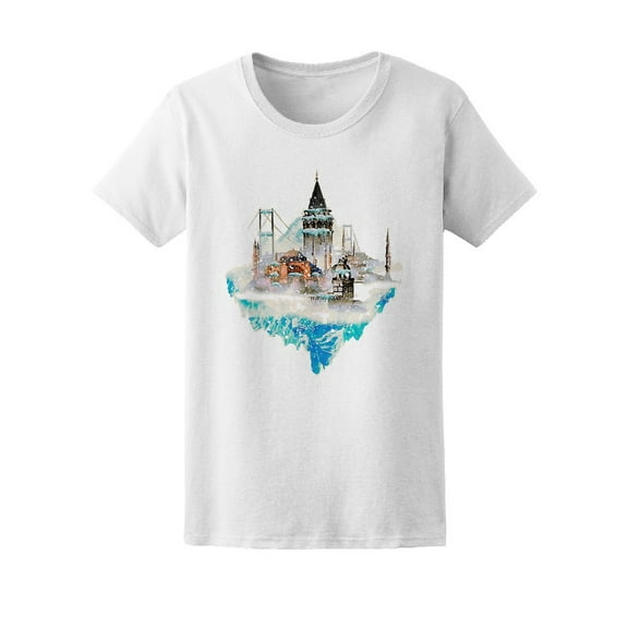 Istanbul City T-Shirt Men -Image by Shutterstock, Male Small