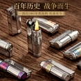 thumbnail image 2 of 6700 old-fashioned kerosene lighter legendary Austrian stainless steel military retro nostalgia,仿金, 2 of 13